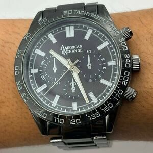 Black American Exchange Men’s Watch